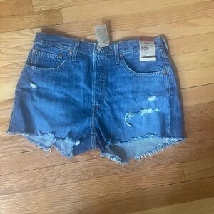 Levi’s 501 High Rise Shorts Size 32 NEW